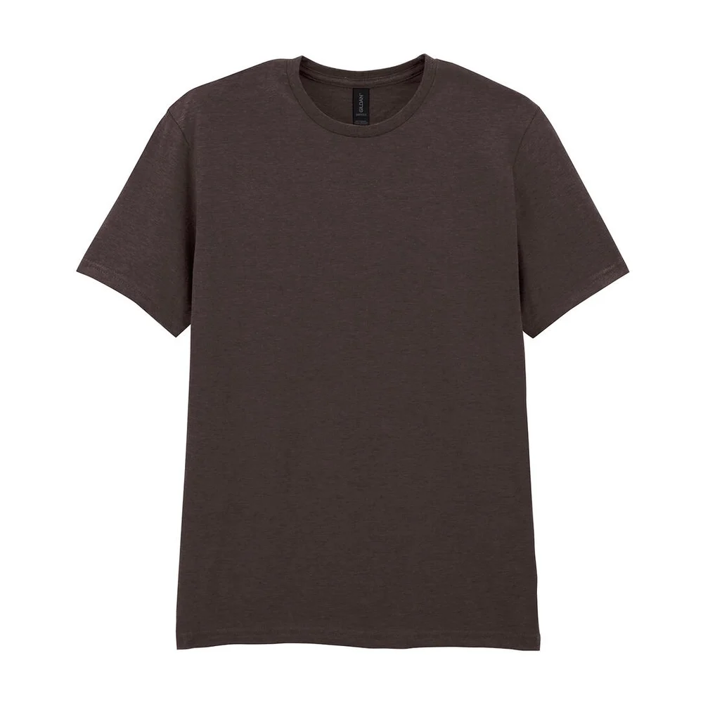 Softstyle adult t shirt dark chocolate