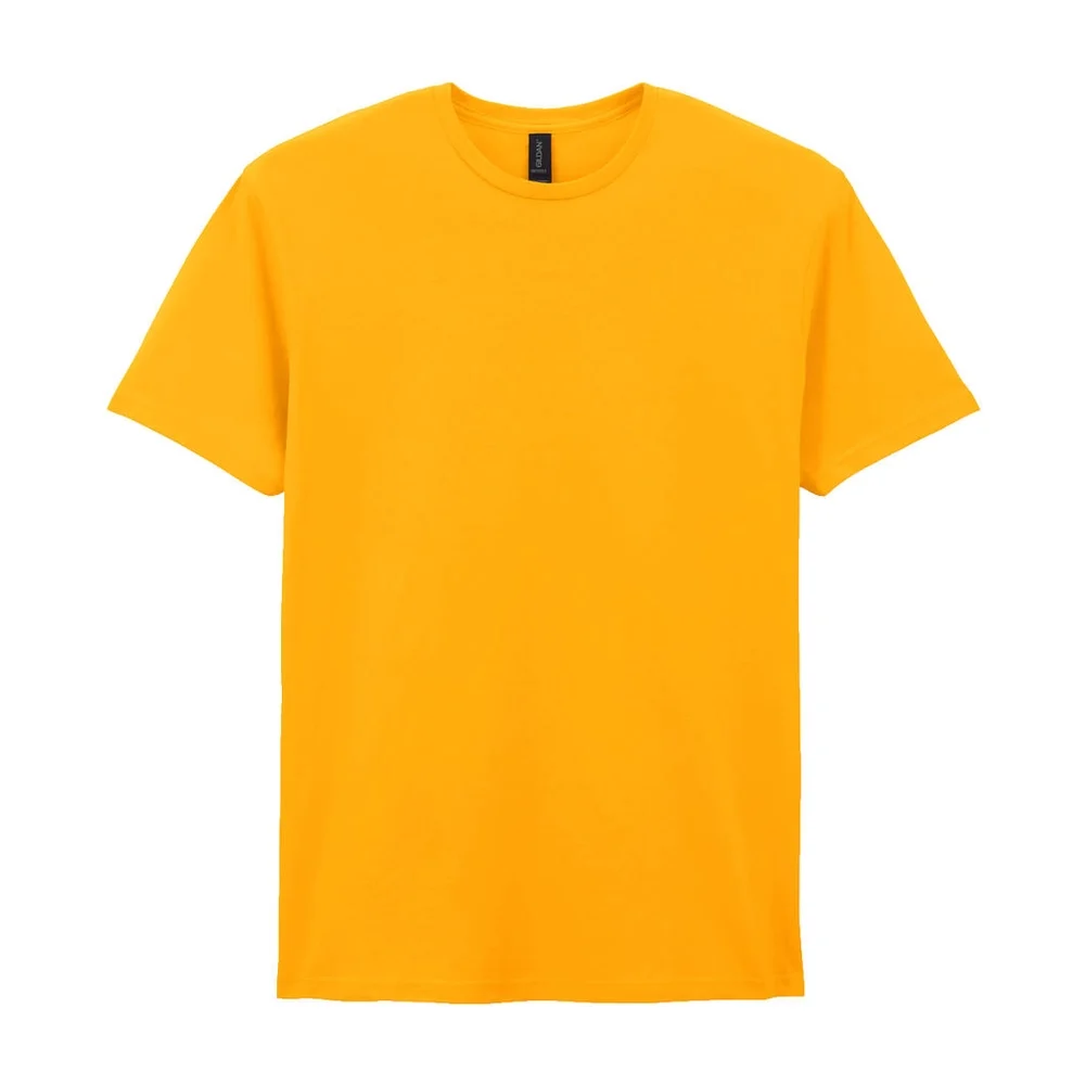 Softstyle adult t shirt gold