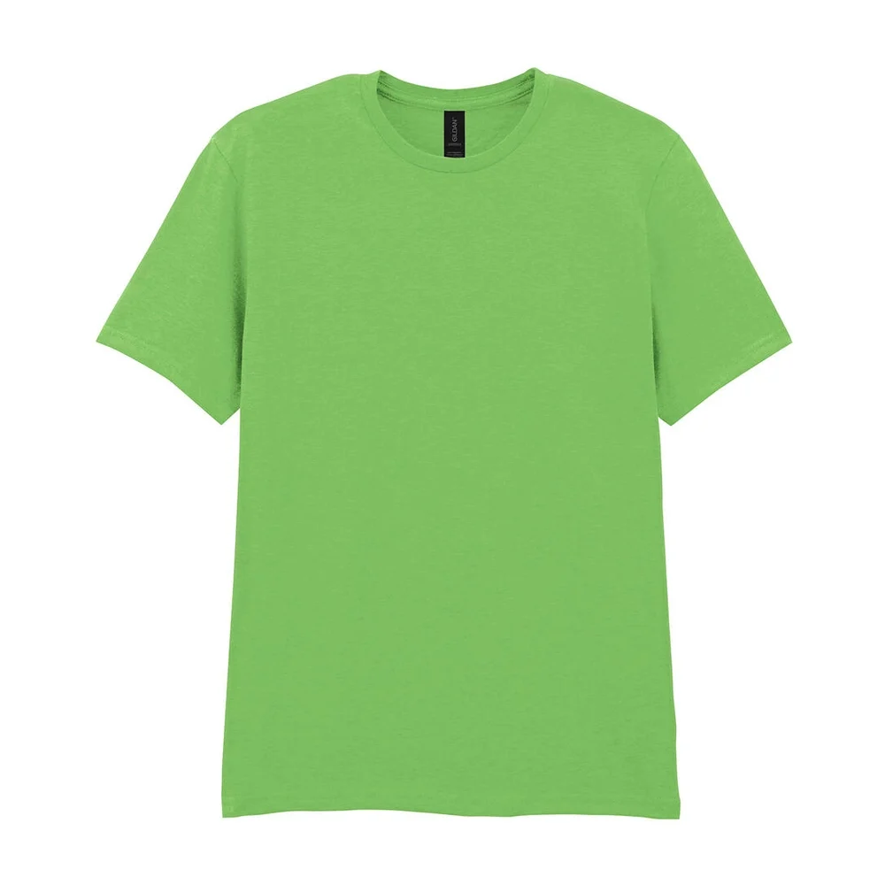 Softstyle adult t shirt lime