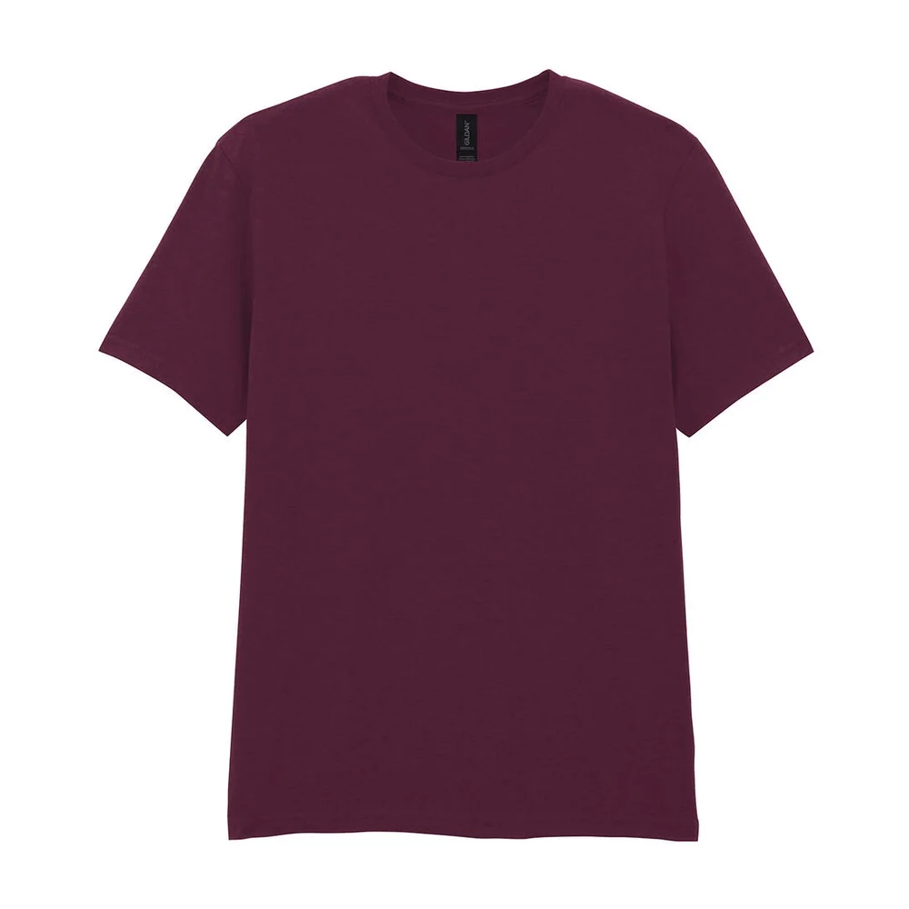 Softstyle adult t shirt maroon