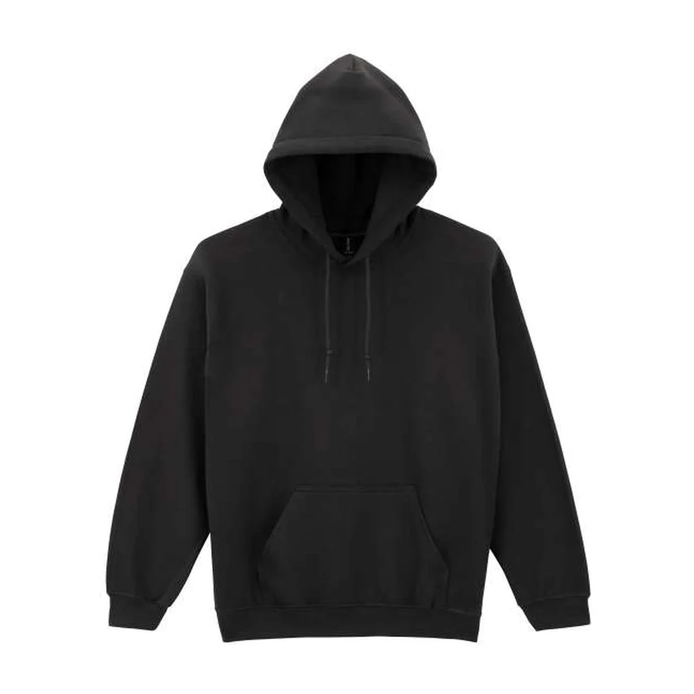 Heavy blend adult hooded sweatshirt gi18500 black