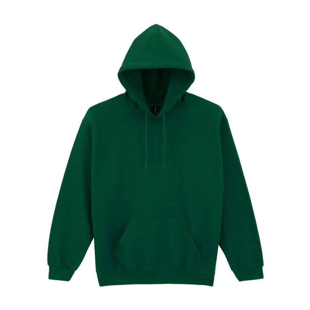 Heavy blend adult hooded sweatshirt gi18500 fan dark green