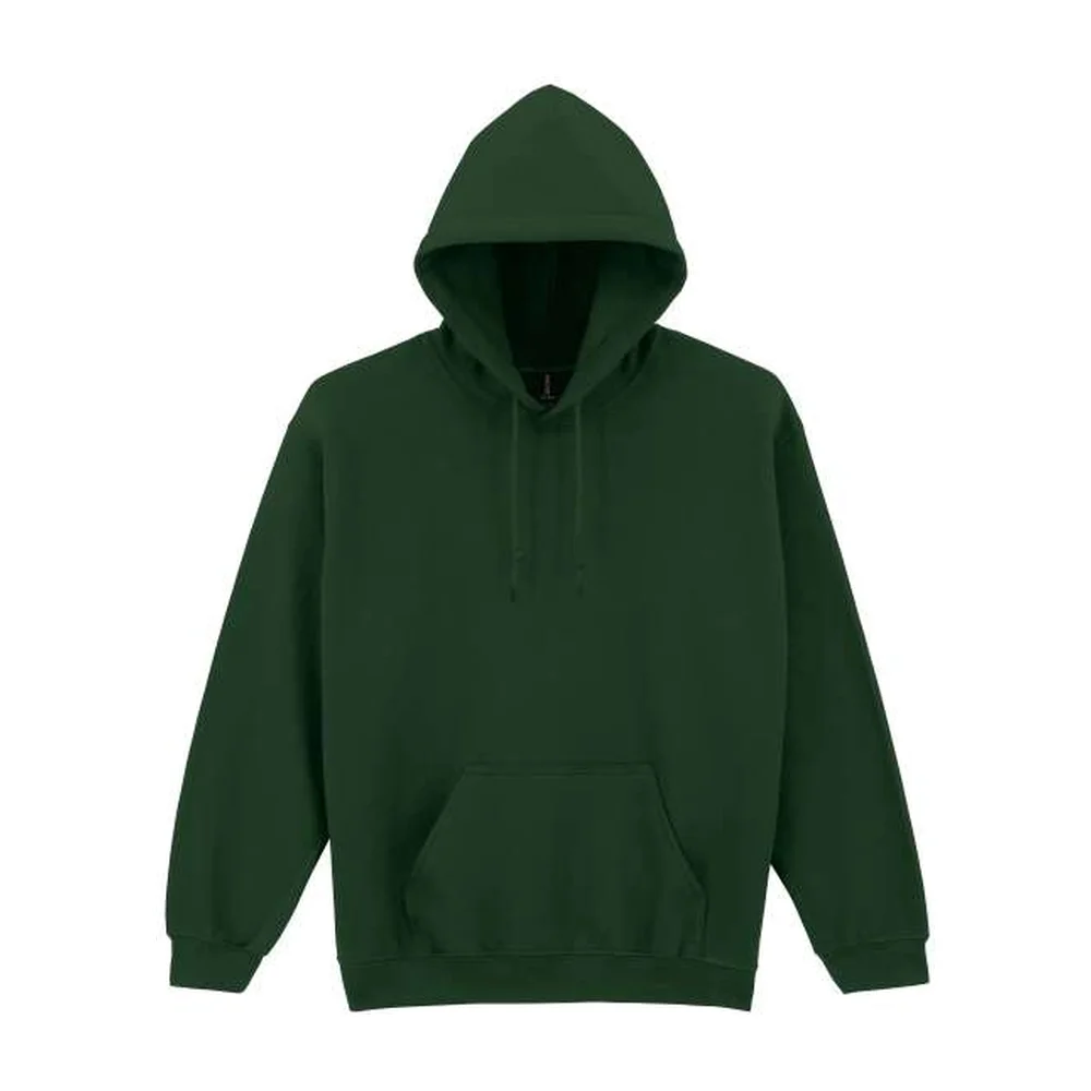 Heavy blend adult hooded sweatshirt gi18500 forest green