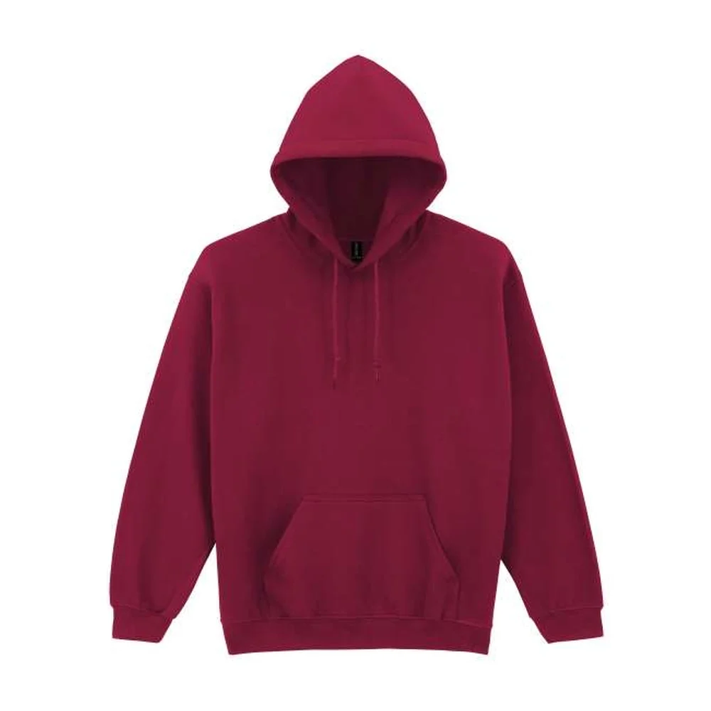 Heavy blend adult hooded sweatshirt gi18500 garnet