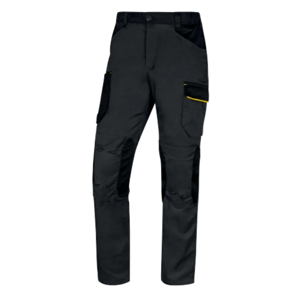 Panteloni ergasias m2pa3 black yellow