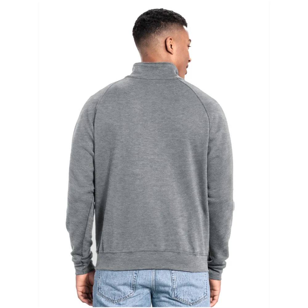 Iconic premium zip neck sweat back