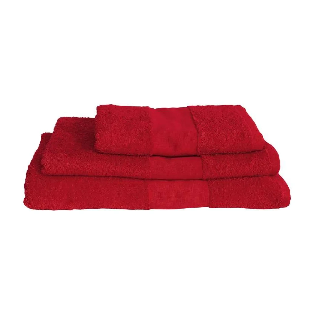 Olima basic towel ol360 dark red