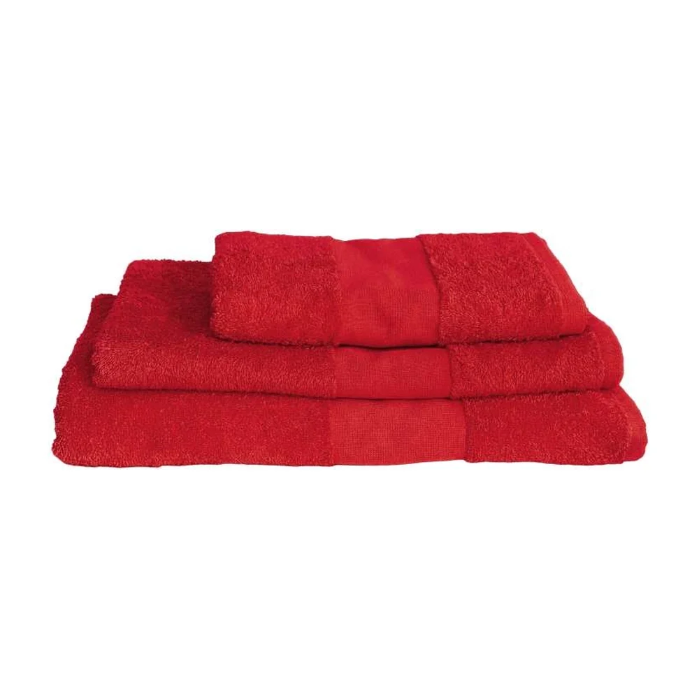 Olima basic towel ol360 red