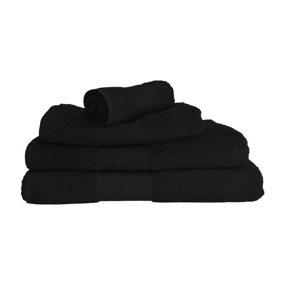 Olima classic towel ol450 black